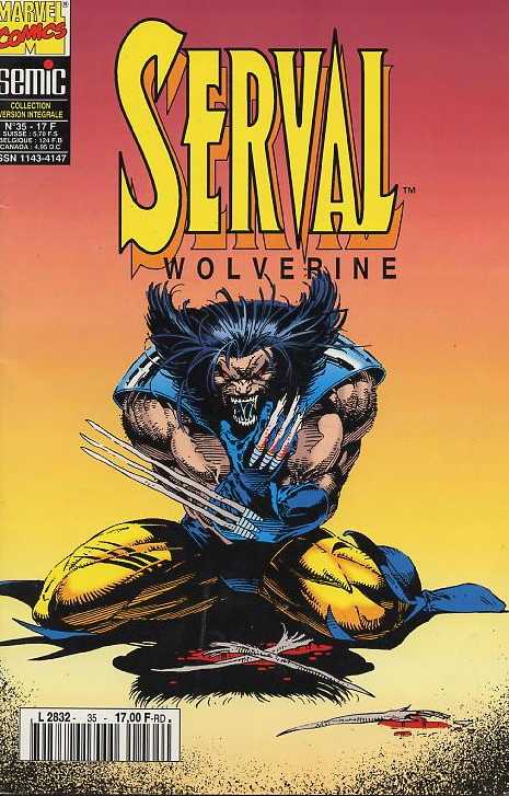 Scan de la Couverture Serval Wolverine n 35